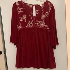 Miami Red Wine Dress